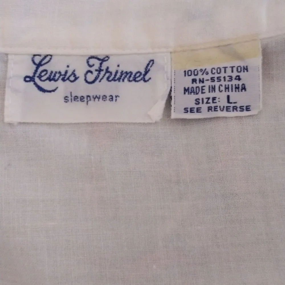 Vintage Lewis Frimel Robe